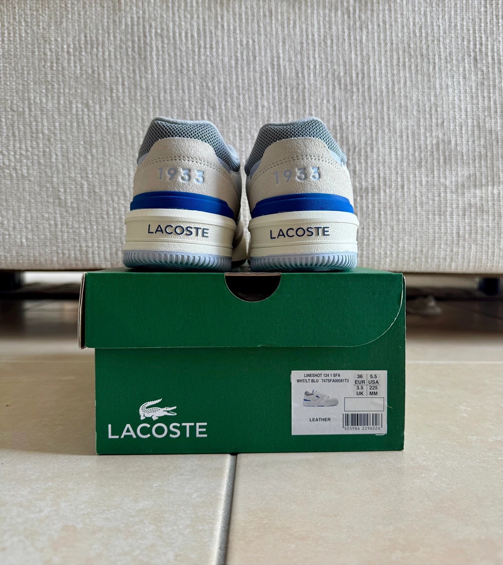 Lacoste Lineshot 124 1 SFA authentic sneakers size 36 – photo 6